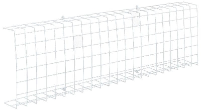 Решетка защитная для LED ДВО 1280х370х95мм бел. IEK LT-DVO0D-R-1280-K01