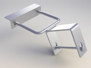 Кронштейн У-1 (Краска) (3.407.1-143.8.40) ФЕРРУМ НФ-00000265