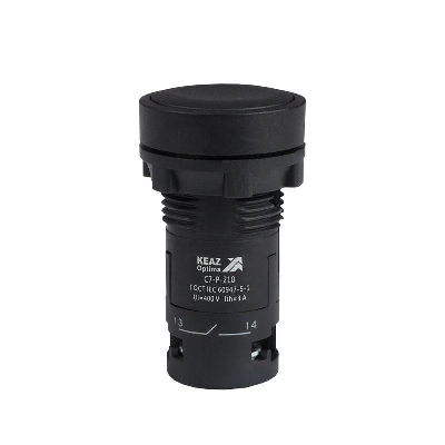 Кнопка OptiSignal Compact D22 С7-P-210 черн. 1НО XB7NA21 КЭАЗ 362031