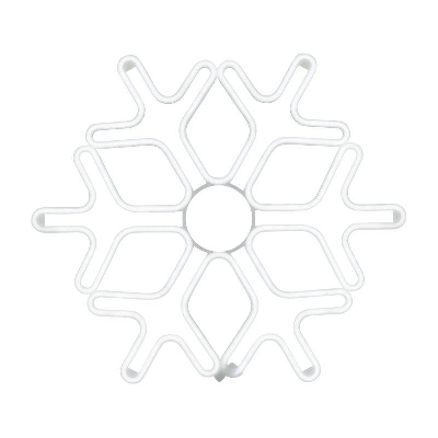 Фигура светодиодная "Снежинка" 60х60см LED син. 42Вт IP65 гибкий неон Neon-Night 501-343