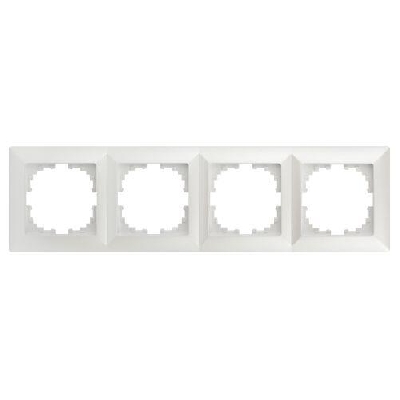 Рамка 4-м СП Solo 4-504-06 перламутр Intro Б0053997