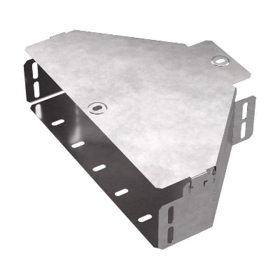 Переходник для лотка симметричный 300х100х80 с крышкой Стандарт Промрукав PR16.0480