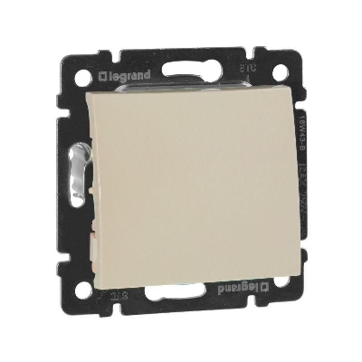 Выключатель 1-кл. СП Valena 10А IP31 250В механизм сл. кость IEK 774301