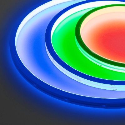 Лента светодиодная MOONLIGHT-TOP-GM192-13х12mm 24V RGBW-Warm 14.4Вт/м IP67 5м wire x2 боков. вывод кабеля герметичная (уп.5м) Arlight 041484