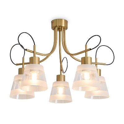 Светильник Caramel 5х60Вт E27 IP20 подвесной Freya FR5522PL-05BS