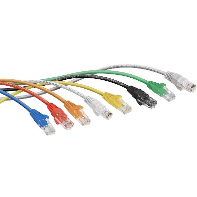Патч-корд U/UTP кат.6 PC-UTP-RJ45-Cat.6-0.5m-BL-LSZH 2xRJ45/8p8c неэкранир. LSZH 0.5м син. Cabeus 11188c