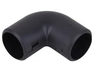 Угол соединительный 90град. для трубы 32мм черн. Ruvinil У01232Ч