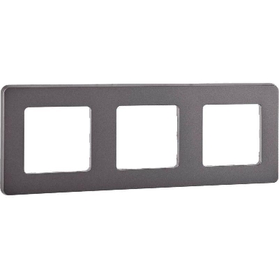 Рамка 3-м Inspiria дым. IEK 673957