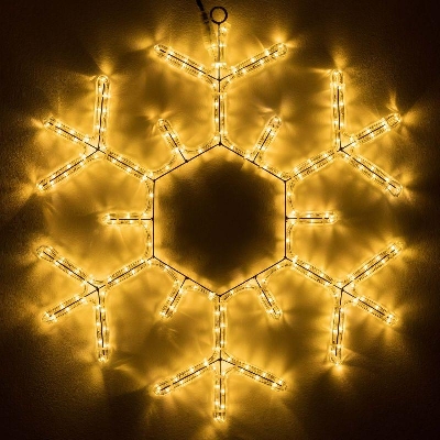 Фигура ARD-SNOWFLAKE-M5-600x600-360LED Warm (230В 20Вт) (IP65) Ardecoled 034253