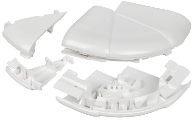 Угол для кабель-канала внешн. изменяемый 60-120град. для DLP 80х50 бел. ИЭК Leg 010622