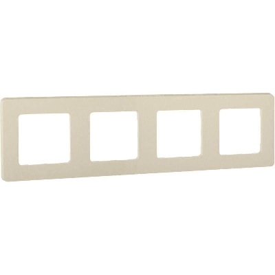 Рамка 4-м Inspiria сл. кость IEK 673961