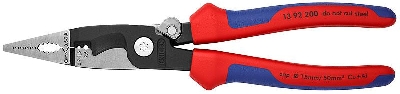 Клещи электромонтажные 6-в-1 L-200мм Knipex KN-1392200