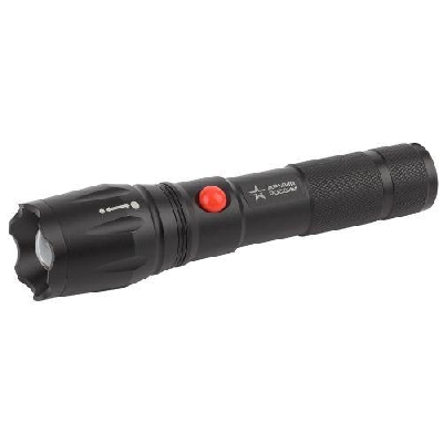 Фонарь светодиодный аккумуляторный MA-701 АР "Калибр" 5Вт регулир. фокус светонакопитель Li ЗУ 220В алюм. (блист.) Эра Б0030192