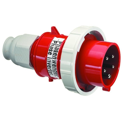 Вилка кабельная фазоинвертор 16А 5п(3P+N+РE) 6ч 400В IP67 Bals 2251