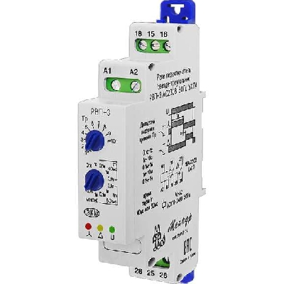 Реле времени пусковое РВП-3 230В AC Меандр A8302-16933631