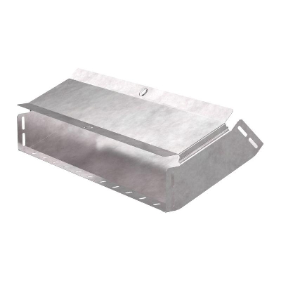 Угол для лотка вертикальный внутренний 45град. 600х100 с крышкой Стандарт Промрукав PR16.0600