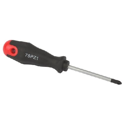 Отвертка PZ 1х75мм крестовая двухкомпонентн. рукоятка ЭРА Б0055851