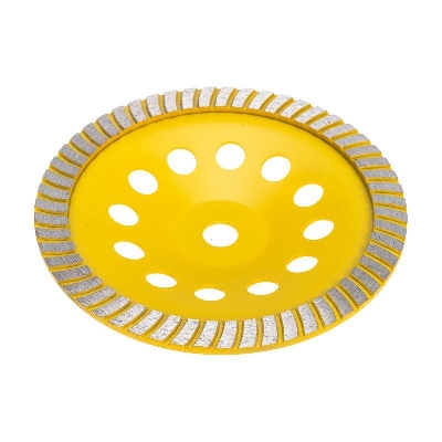 Чашка алмазная шлифовальная Turbo 230х22.2мм KRANZ KR-90-0257