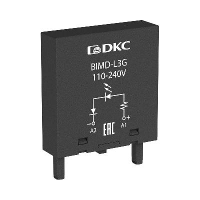 Модуль индикации и защиты RC-цепочка 24-60В AC/DC DKC BIMD-RC2