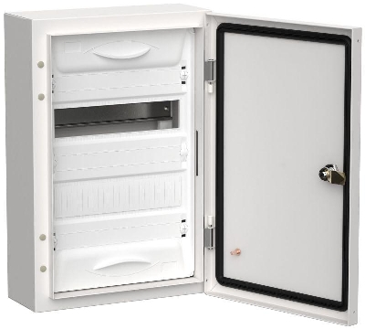 Корпус ЩРн-24 (1х24) TITAN 5 460х310х140 IP54 одна дверь метал. бел. IEK TI5-50-N-024-54