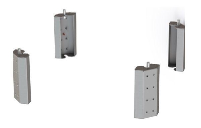 Комплект угловых элементов цоколя В=200мм (уп.4шт) AleSta EKF AleSta-BS20