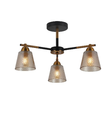 Люстра Kello 60Вт E27х3 IP20 Freya FR4015PL-03BBZ