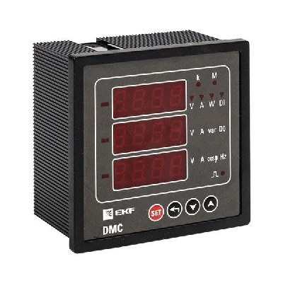 Прибор комбинированный цифровой измерительный DMC на панель 96х96 (квадратный вырез) PROxima EKF DMC-963