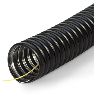 Металлорукав в ПВХ изоляции МРПИ-НГ-22 с протяжкой (уп.50м) Строитель PR04.0111