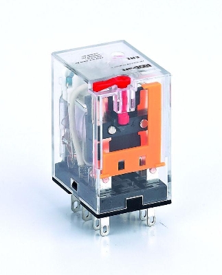 Реле промежуточное ПР-102 5А 230В AC 2 конт. с LED-индикацией и TEST фукц. DEKraft 23865DEK