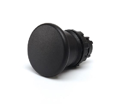 Головка для кнопки "Грибок" без фиксации черн. EMAS BDMH