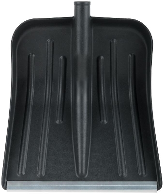 Лопата для уборки снега малая 360х400мм без черенка пластик. 68098