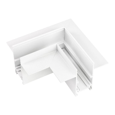 Коннектор угловой MAG-ORIENT-CON-2652-FDW-L90 (WH) (IP20 металл) Arlight 035808