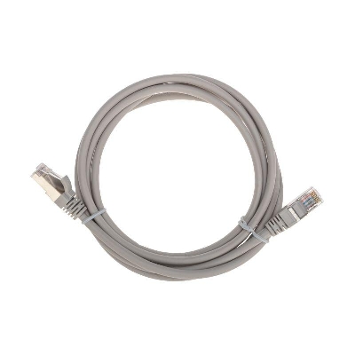 Патч-корд F/UTP кат.5e RJ45-RJ45 26AWG LSZH 2м сер. Rexant 02-0110-2