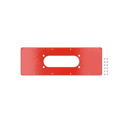 Фланец для монтажа кабельного ввода FL21 для корпусов ST тип 4 443х153мм красн. RAL3020 DKC R5FPST02-RAL3020