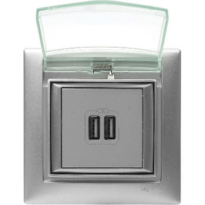 Рамка 1-м Valena IP44 алюм. IEK 770150