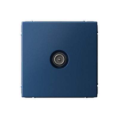 Розетка телевизионная проходная TV ArtGallery 4дБ механизм аквамарин SE GAL001192