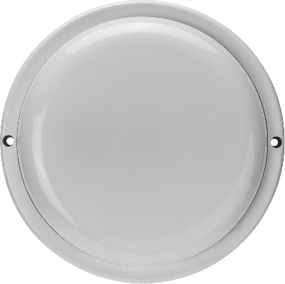 Светильник светодиодный 90 590 OBL-R4-15-6.5K-WH-IP65-LED-SNRV с оптико-акустическим датчиком ОНЛАЙТ 90590