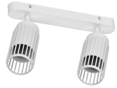 Светильник 4208 2хGU10 настенно-потолочный бел. IEK LT-USB0-4208-GU10-2-K01