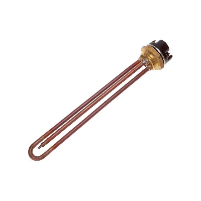 Элемент нагревательный для бойлера ТЭН RDT-1500Вт фланец М6 42мм с терморегулятором 80град. и прокладкой Rexant 70-0317-1