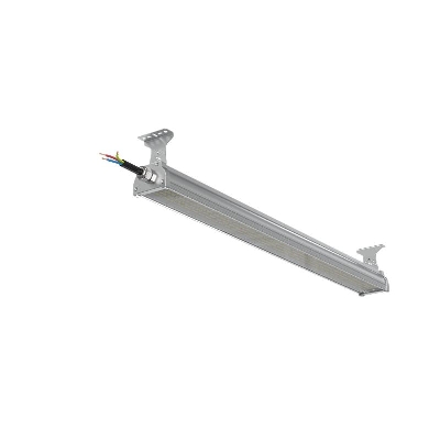 Светильник светодиодный ДСП WP 24 C 90W VW 840 L900 SI CL 980х100х85мм 90Вт 4000К IP66 пылевлагозащ. Русский Свет 27072423915