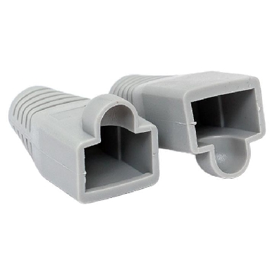 Колпачок изолирующий TERACOM для коннекторов RJ-45 PVC серый (уп.50шт) EKF TRC-BT-RJ45-PVC-50