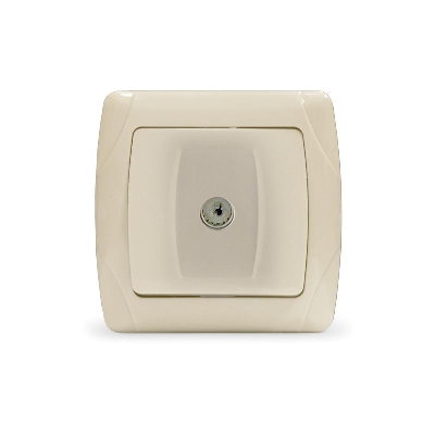 Розетка телевизионная TV 1-м СП Маргарита сл.кость (ivory) UNIVersal М0027-I