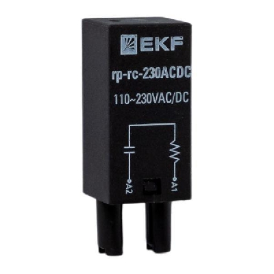 Модуль защитный RC 110-230В AC/DC для промежуточных реле RP AVERES EKF rp-rc-230ACDC
