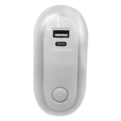 Светильник светодиодный ночник LED USB+TypeC 220В NL-267 Camelion 15384