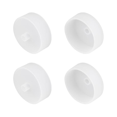 Заглушка WPH-FLEX-D40-360deg WHITE с отверстием силикон (комплект) Arlight 047249