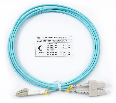 Патч-корд оптический FOP-50-LC-SC-2m Cabeus 7349c