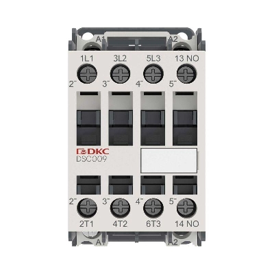 Контактор магнитный YON DSC009 9A 4кВт AC3 3P кат.24В AC 1НО YON DSC009-3C10A024