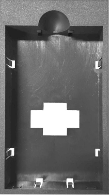 Рамка панели оператора монтажная УПП SystemeStart 22/22X (STS22/22X) SE SEOP2205