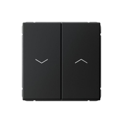 Выключатель для жалюзи 2-кл. ArtGallery 2х (сх. 4) 10А механизм карбон SE GAL001019