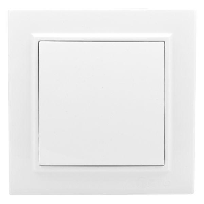 Кнопка нажимная СП Минск 10А белый EKF ERV10-028-10